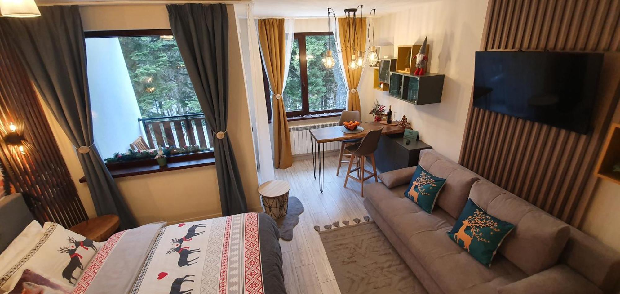 Fox Boutique Apartment Borovets Gardens Bagian luar foto