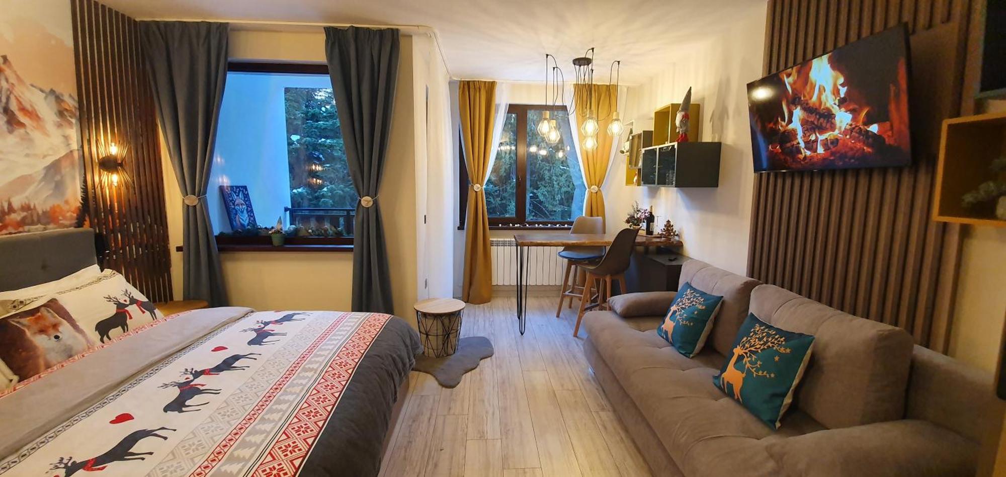 Fox Boutique Apartment Borovets Gardens Bagian luar foto